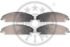 Гальмівні колодки дискові Optimal BP-12578 (фото 1)