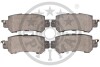 Гальмівні колодки дискові Optimal BP-12591 (фото 2)