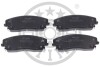 Фото 1 - гальмівні колодки дискові Optimal BP-12613 Гальмівні колодки дискові Optimal BP-12613 (фото 1)