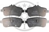 Гальмівні колодки дискові Optimal BP-12626 (фото 1)