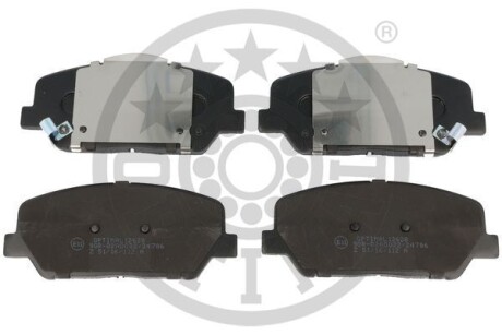Гальмівні колодки дискові Optimal BP-12628