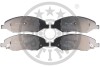 Гальмівні колодки дискові Optimal BP-12658 (фото 1)