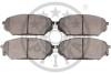 Гальмівні колодки дискові Optimal BP-12661 (фото 2)
