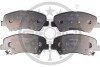 Гальмівні колодки дискові Optimal BP-12672 (фото 1)