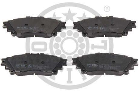 Гальмівні колодки дискові Optimal BP-12729