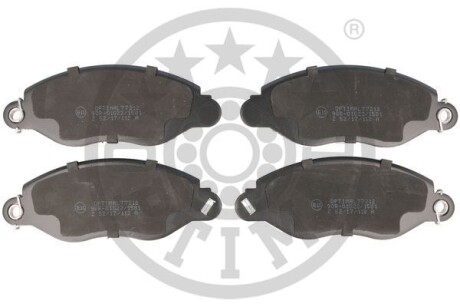 Гальмівні колодки дискові Optimal BP-77212
