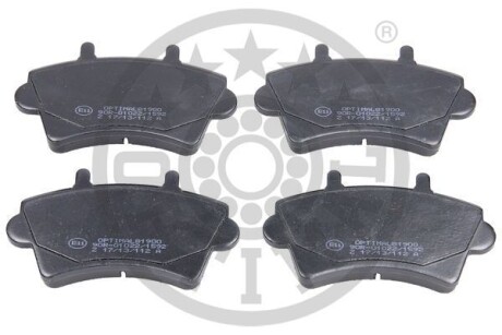 Гальмівні колодки дискові Optimal BP-81900