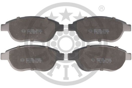 Гальмівні колодки дискові Optimal BP-84100