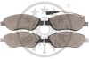 Гальмівні колодки дискові Optimal BP-86001 (фото 2)