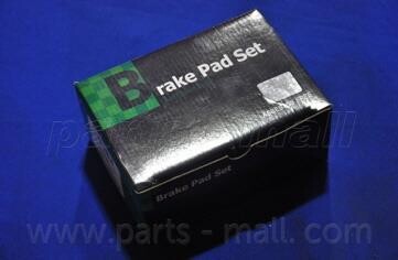 Колодка гальм. диск. KIA SEPHIA-II PARTS-MALL PKB-005 (фото 1)