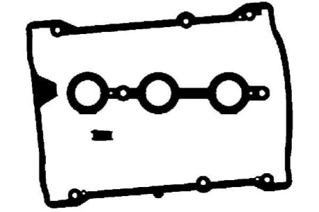 Прокладки клапанної кришки (компл.) VAG 2.4/2.7/2.8 V6 ACK/AGE/AZA/ASJ/AZR (3CYL) Payen HM5224