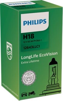 Автомобільна лампа 1шт. PHILIPS 12643LLC1
