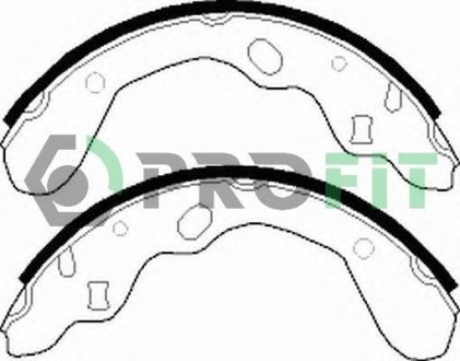Колодки гальмівні барабанні PROFIT 5001-0540
