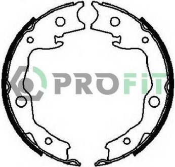 Колодки гальмівні барабанні PROFIT 5001-4029