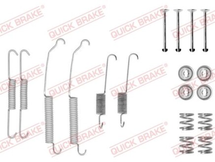 Комплект пружинок колодок стояночного гальма QUICK BRAKE 105-0618