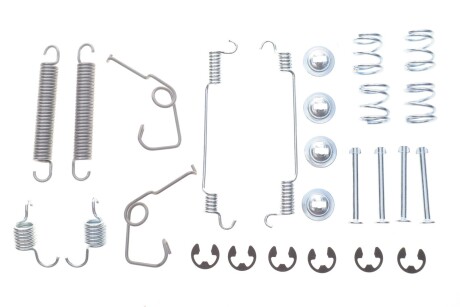 Комплект пружинок колодок стояночного гальма QUICK BRAKE 105-0706