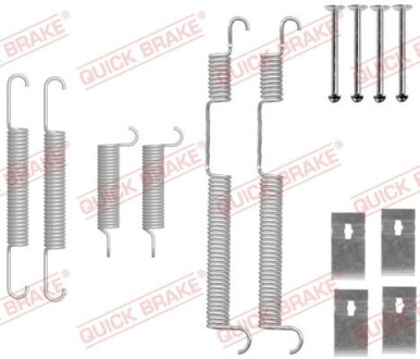 Комплект пружинок колодок стояночного гальма QUICK BRAKE 105-0844