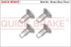 Болт гальмівного диска QUICK BRAKE 11663K (фото 1)