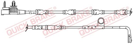 Датчик зносу гальмівних колодок QUICK BRAKE WS 0364 A