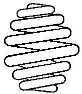 Пружина подвески задняя SACHS 996 579