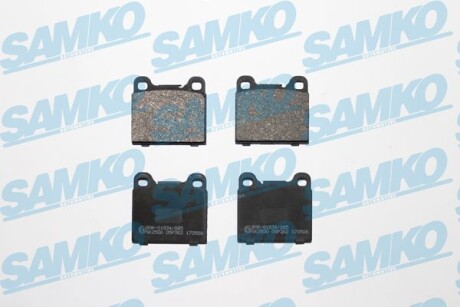 Колодки гальмівні SAMKO 5SP362