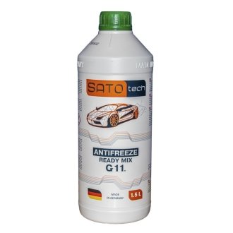 SATO Антифриз зелений READY MIX (-35С) 1,5л SATO TECH G1101GRM