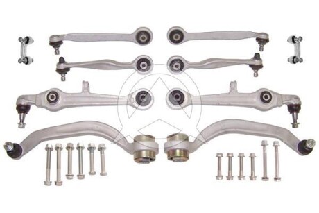 Фото 1 - audi к-кт важелів+тяги стаб. audi a4 /комплект/ SIDEM 37876 AUDI К-кт важелів+тяги стаб. AUDI A4 /комплект/ SIDEM 37876 (фото 1)