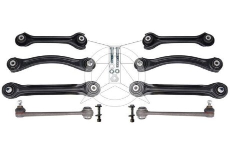 DB К-кт важелів задньої підвіски 124 T-Model (S124) 200 T (124.080), 124 T-Model (S124) 250 T D (124.185), 124 T-Model (S124) 300 T Turbo-D SIDEM 49562