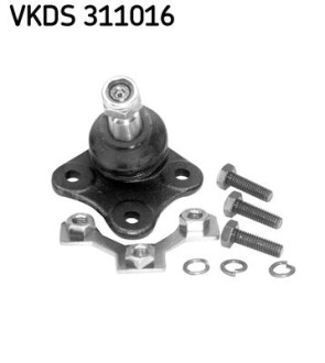 VW кульова опора Golf,Jetta,Polo,SEAT з кріпленням! SKF VKDS 311016