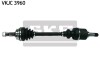 PEUGEOT піввісь 306,405 92- (607мм) SKF VKJC 3960 (фото 1)