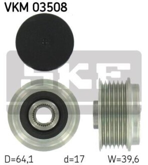 OPEL шків генератора Astra H 04- SKF VKM 03508