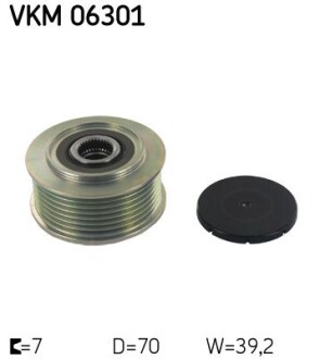 Шків генератора SKF VKM 06301