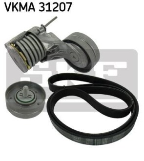 VW К-т ГРМ (ремінь + 2 ролика) Golf, Bora 1.4/1.6 99- SKF VKMA 31207