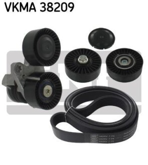 Комплект доріжкових пасків SKF VKMA 38209