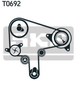 Комплект ременя ГРМ SKF VKMA94619