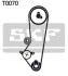 SKF К-кт. ГРМ ( рем.+ролик+помпа)  FORD Escort, Fiesta, Orion 1,4/1,6 VKMC 04202