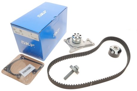 Комплект ГРМ, пас+ролик+помпа SKF VKMC 06136