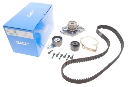 Комплект ГРМ, пас+ролик+помпа SKF VKMC06220