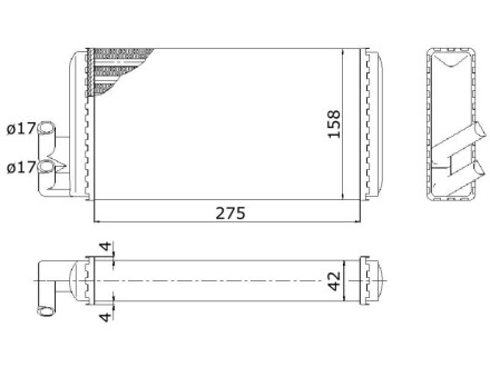 Радіатор опалення STARLINE AI6052