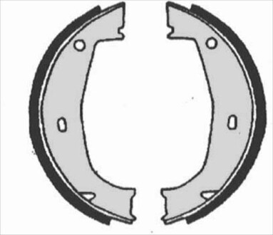 Гальмівні колодки барабанні STARLINE BC 04685