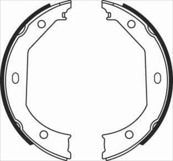 Гальмівні колодки барабанні STARLINE BC 08090