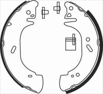 Гальмівні колодки барабанні STARLINE BC 08440
