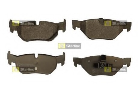 Гальмівні колодки дискові STARLINE BD S465
