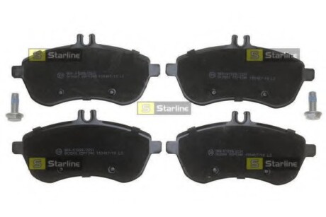 Гальмівні колодки дискові STARLINE BD S702