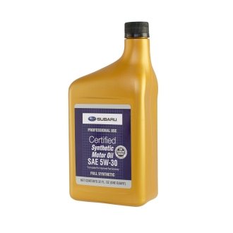 Олива моторна SYNTHETIC OIL 5W-30, 0,946л SUBARU SOA427V1410