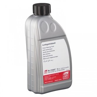 Трансмиссионное масло Power Steering Fluid 10 92 1647 1 л SWAG 10921647