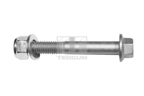 Болт з шестигранною головкою з чорного металу TEDGUM 00228320 (фото 1)