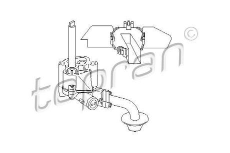 Масляний насос TOPRAN / HANS PRIES 100257