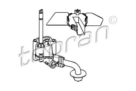 Насос масляний TOPRAN / HANS PRIES 101 443