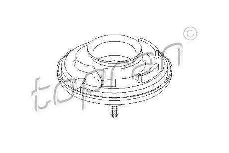 Тарелка пружины подвески TOPRAN / HANS PRIES 108 299